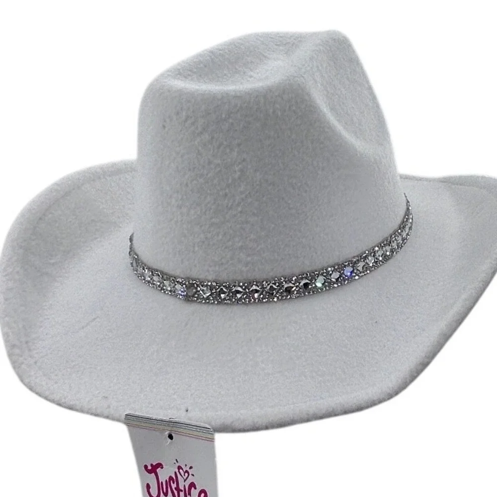 Justice girls white